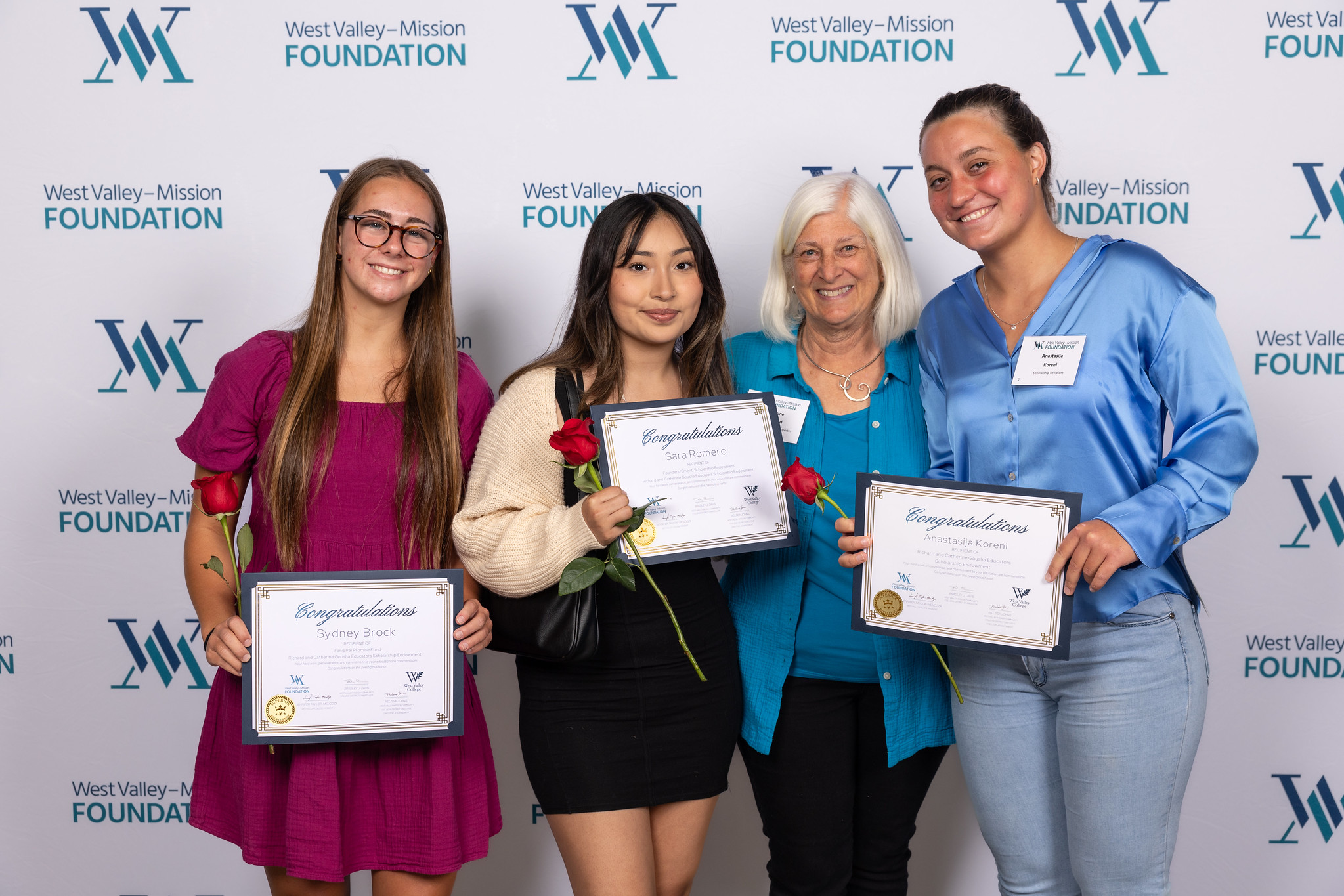 Donor with Scholarship Recipients