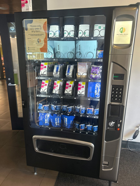 West Valley vending machine